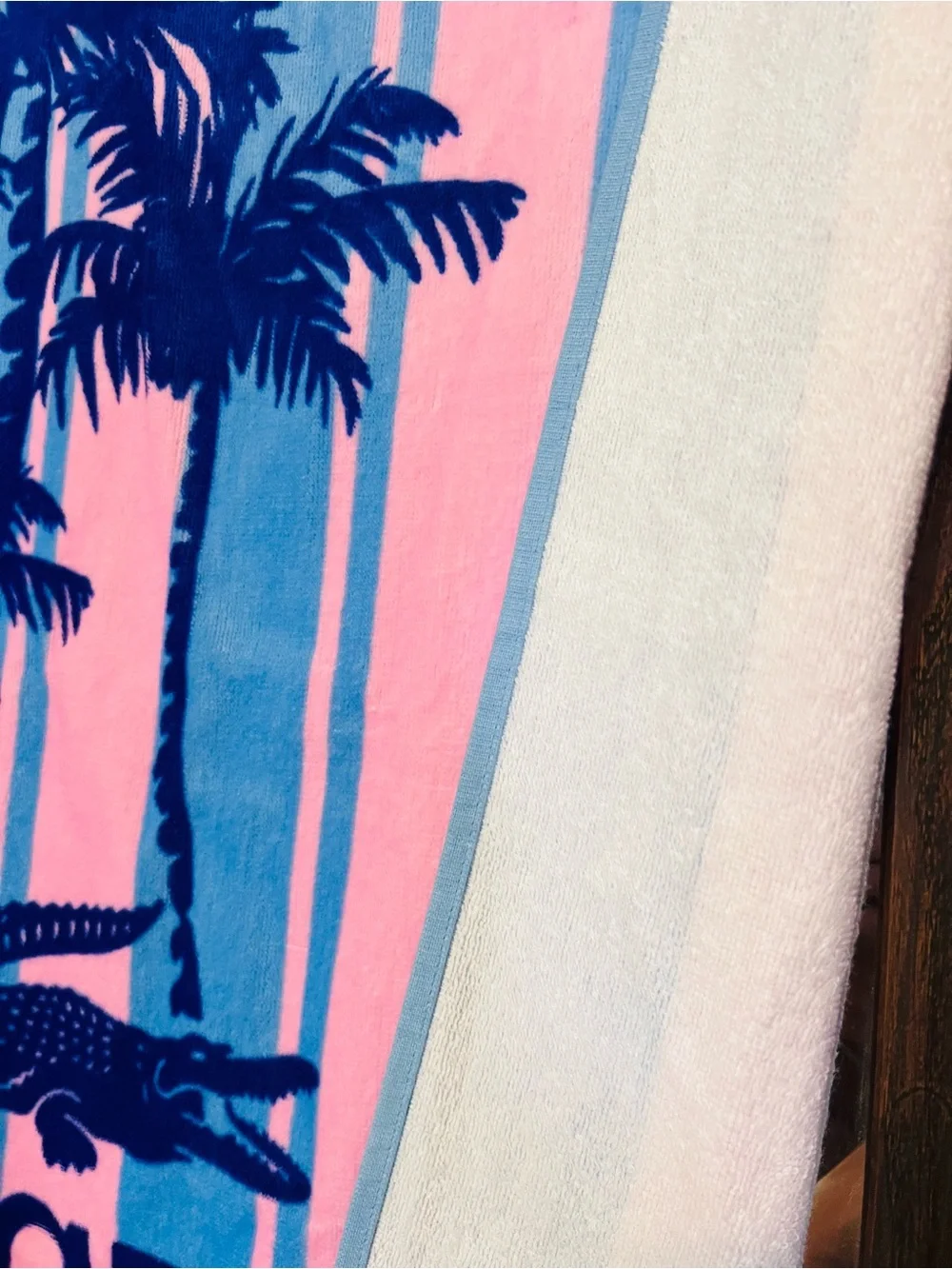 Lacoste vibrant striped